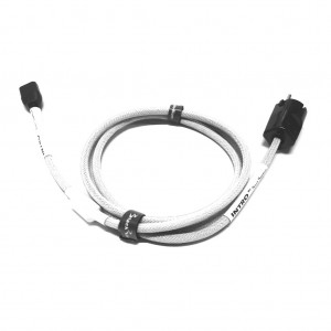 INTRO Power cable 2m Schuko - IEC C13 White